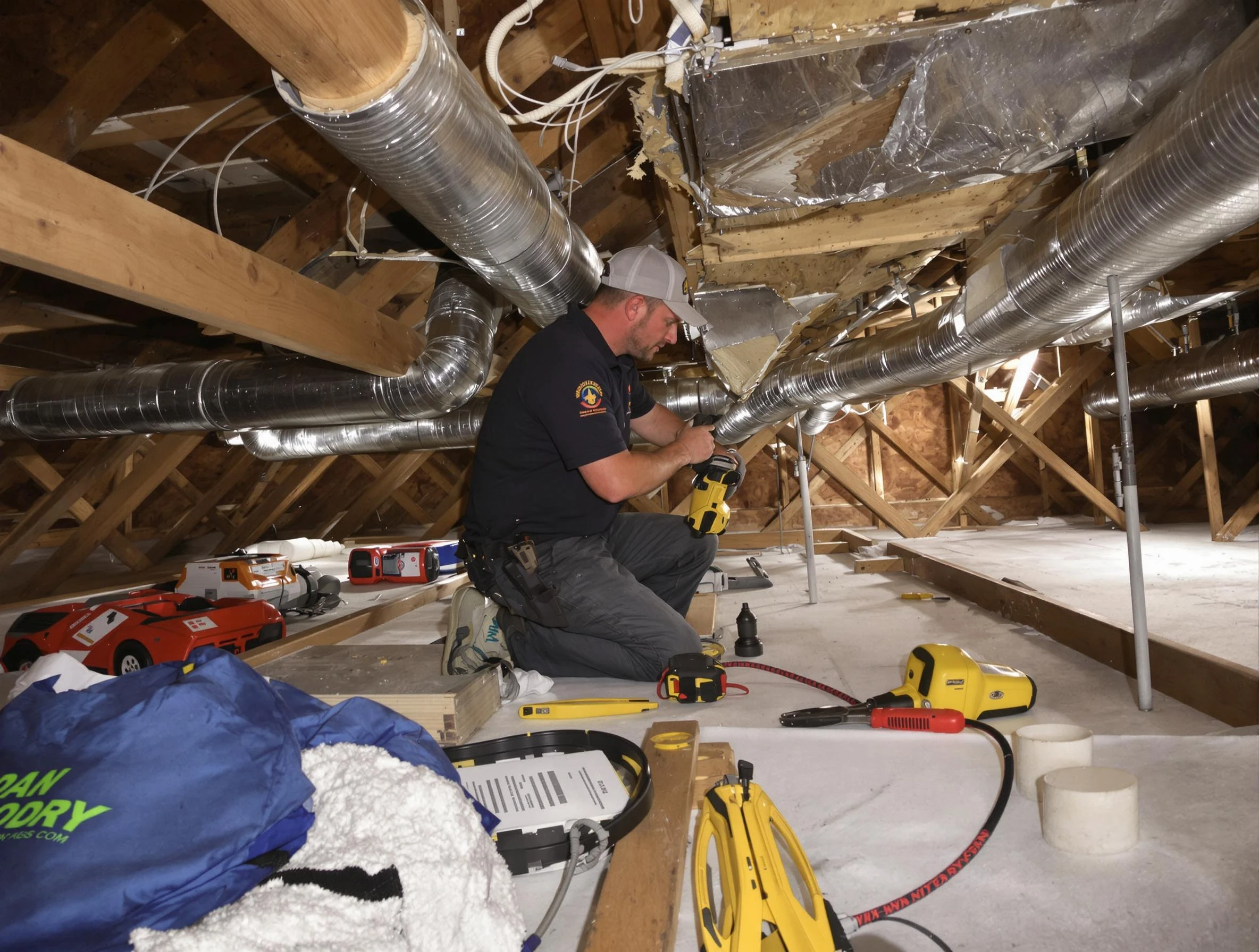 Professional air duct repair by Everett Air Duct Cleaning in Everett