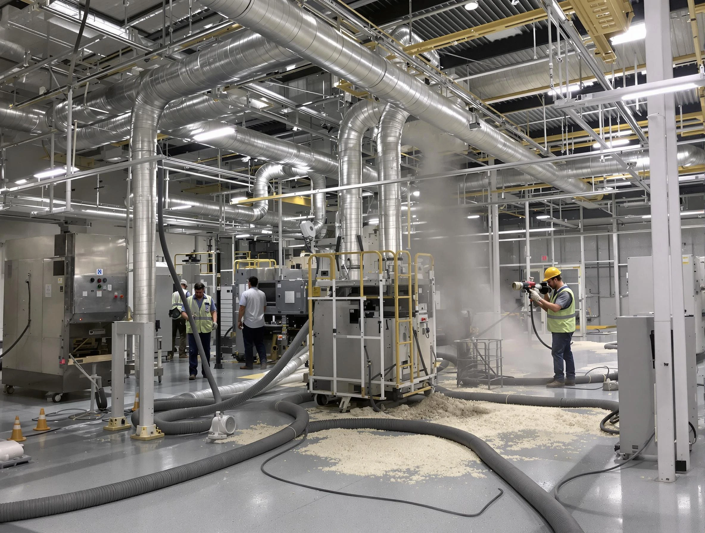 Heavy-duty industrial duct cleaning by Everett Air Duct Cleaning in Everett